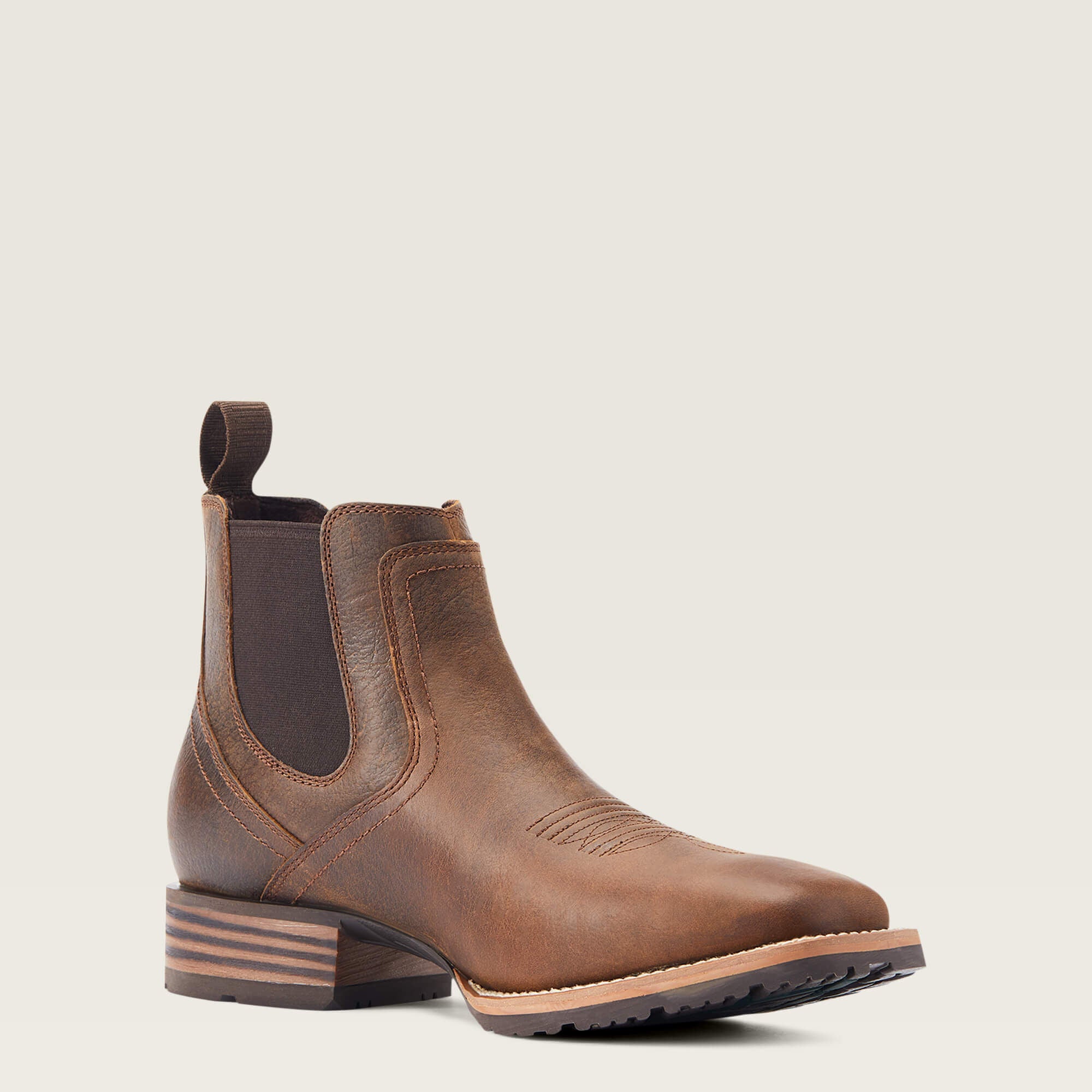 Hybrid Low Boy Wide Square Toe Chelsea Boot Men - OLD EARTH