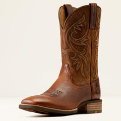 Slingshot Cowboy Boot Men - BEASTY BROWN/RUGGED TAN