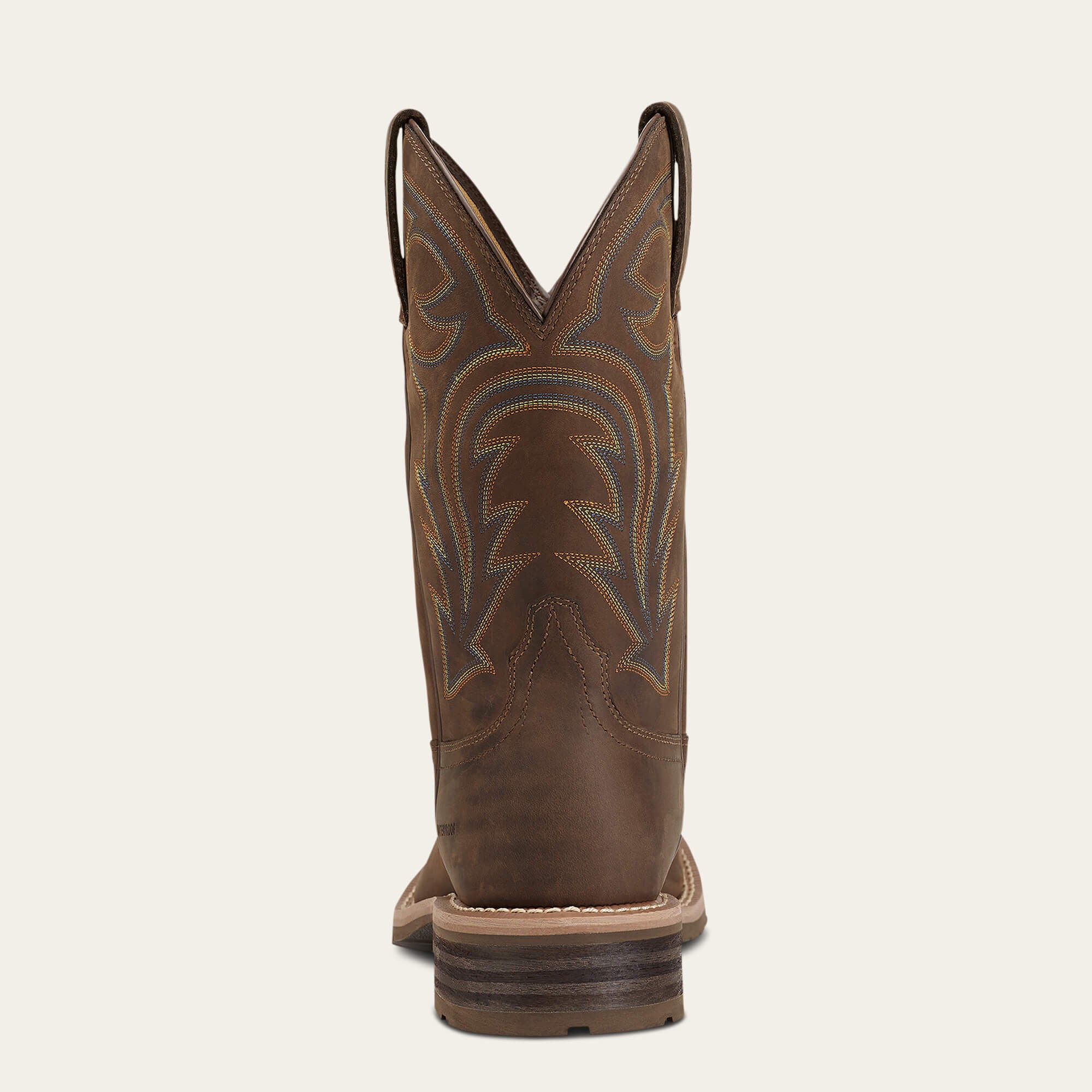 Hybrid Rancher Waterproof Western Boot Men - OILY DISTRESSED BROWN