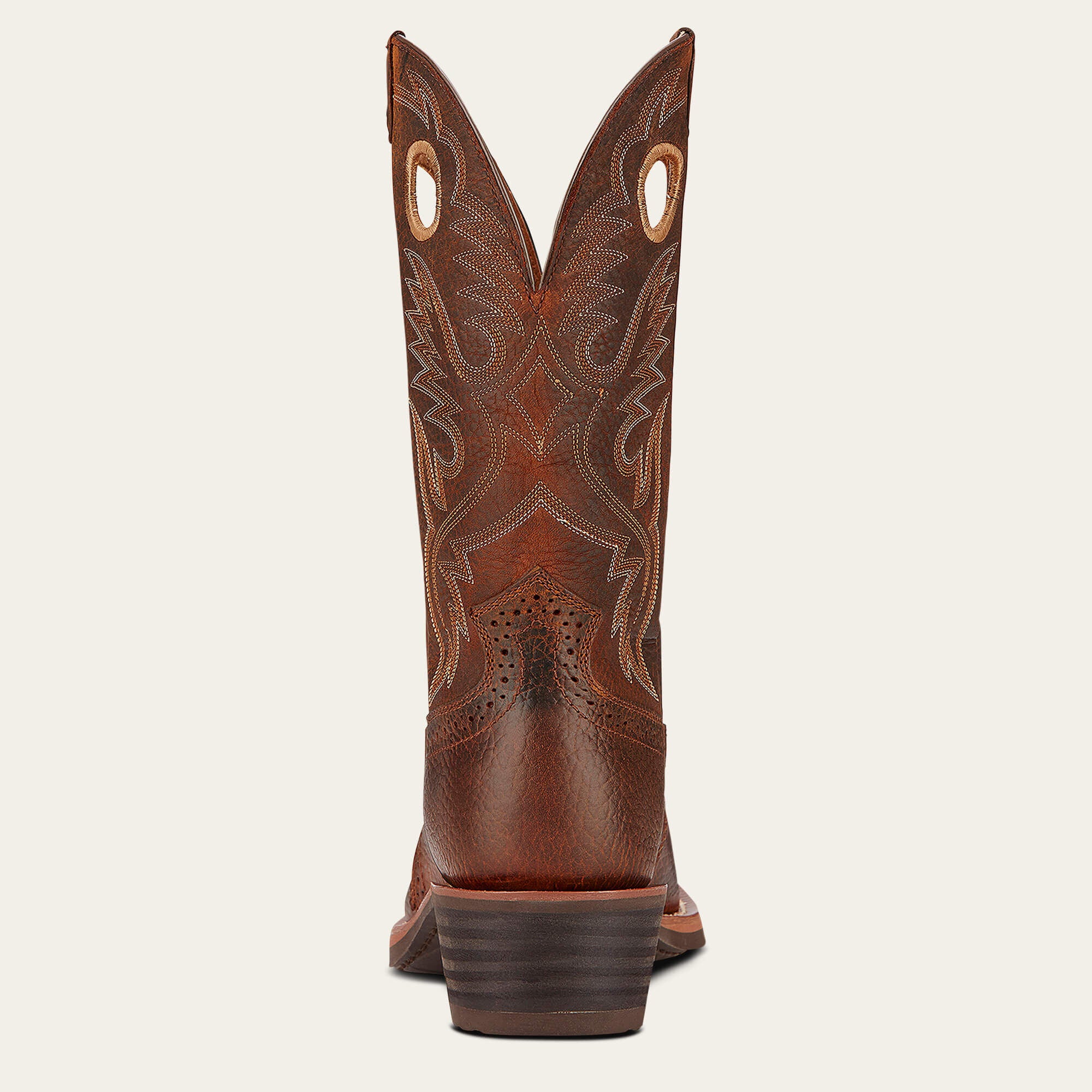 Heritage Roughstock Cowboy Boot Men - BROWN OILED ROWDY