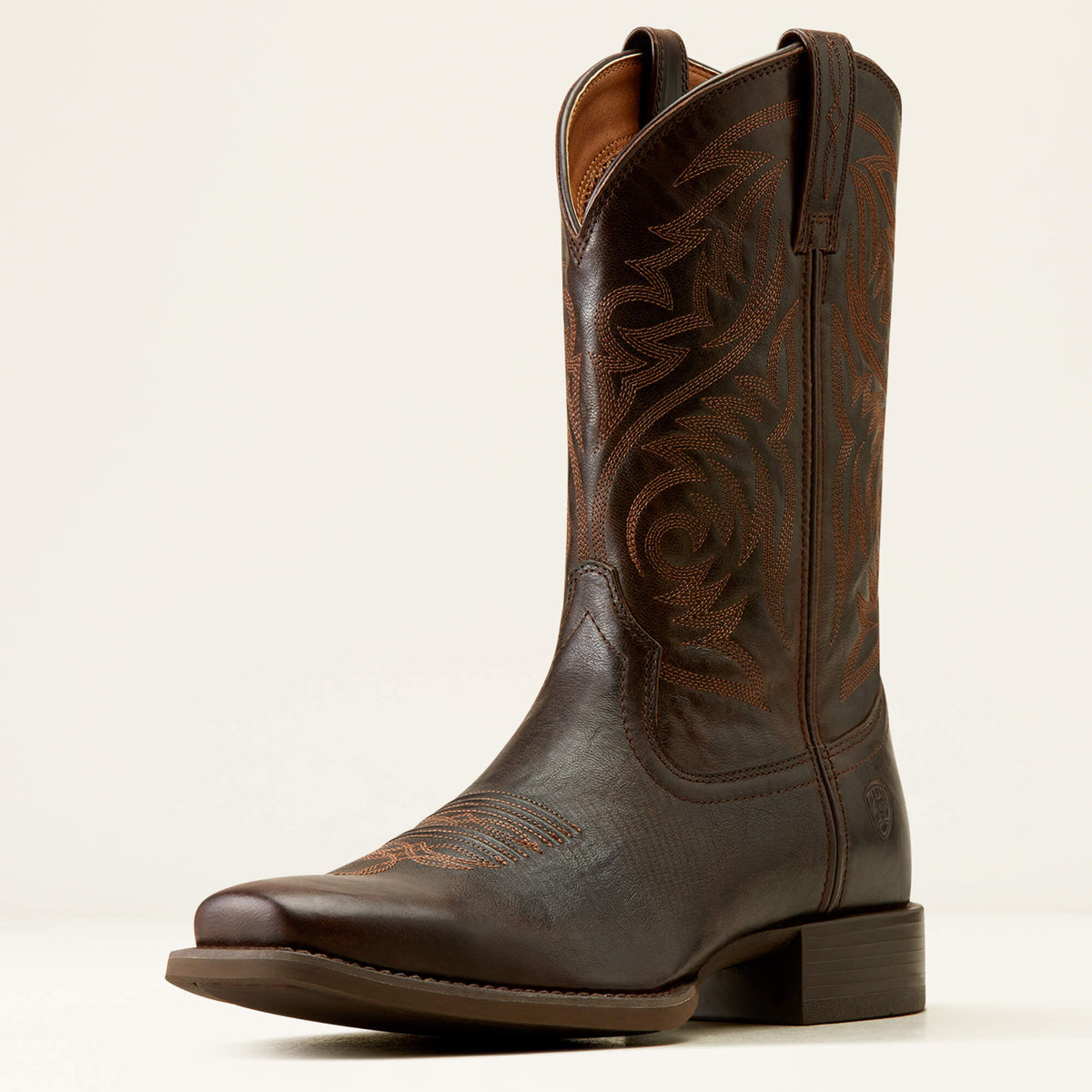 Sport Herdsman Cowboy Boot Men - BURNISHED CHOCOLATE