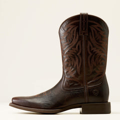 Sport Herdsman Cowboy Boot Men - BURNISHED CHOCOLATE