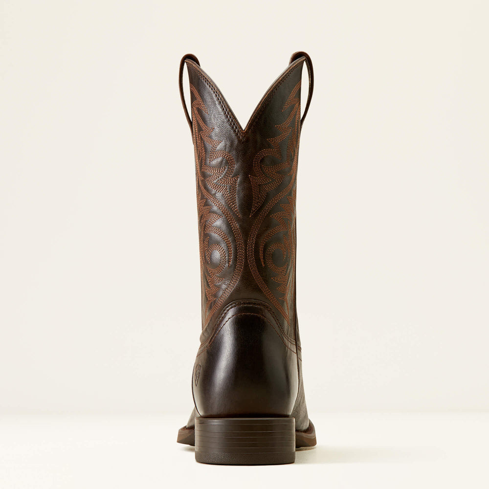 Sport Herdsman Cowboy Boot Men - BURNISHED CHOCOLATE