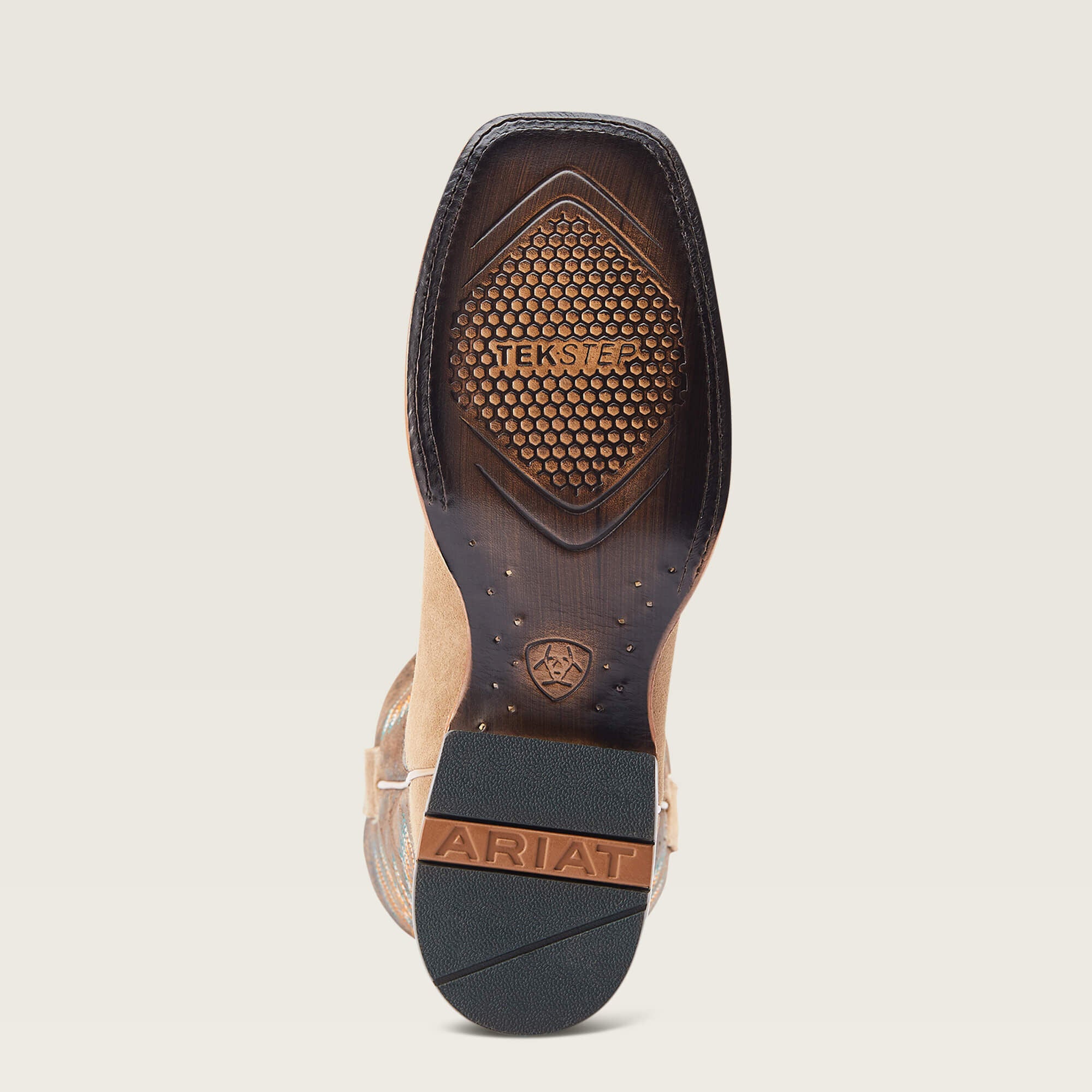 Sting Wide Square Toe Cowboy Boot Men - EARTH