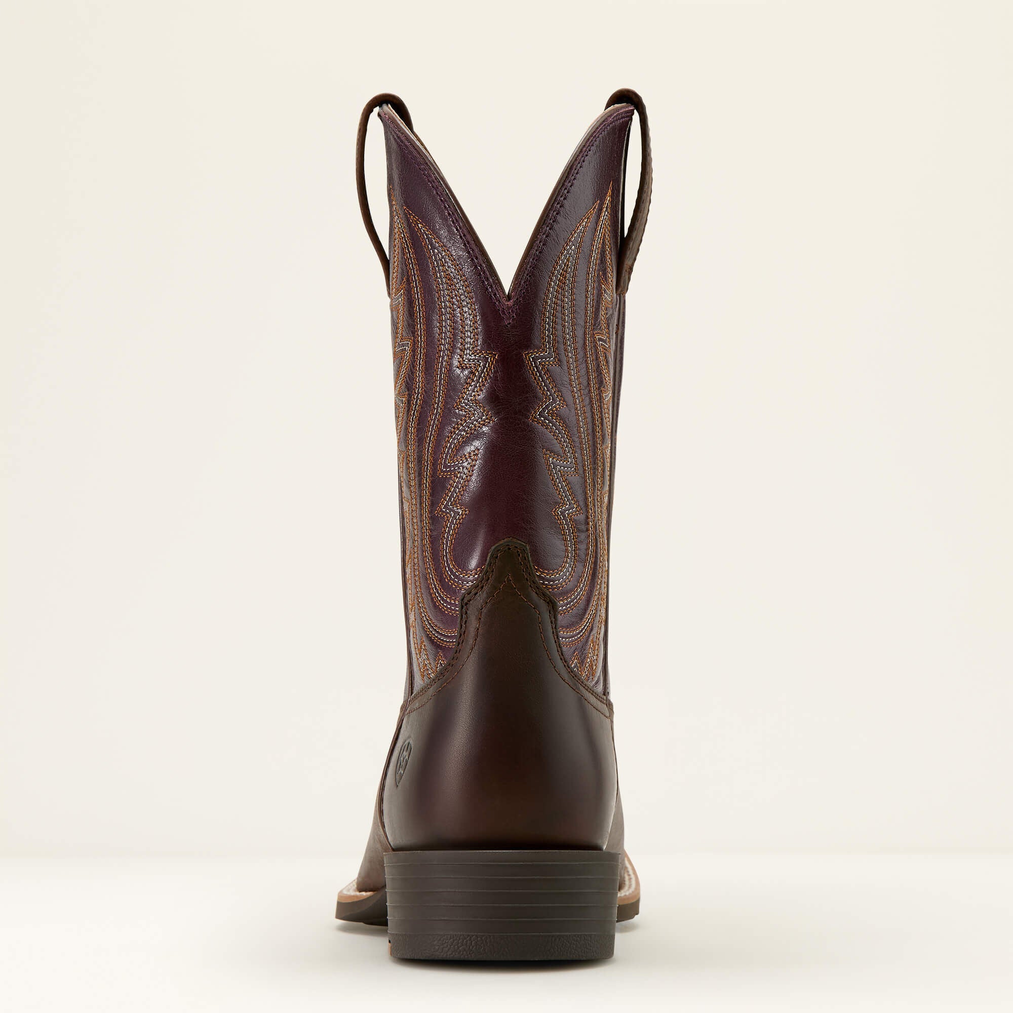 Sport Big Country Wide Square Toe Cowboy Boot Men - BARLEY BROWN/PERFECT PURPLE