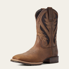 Hybrid VentTEK Western Boot Men - DISTRESSED TAN