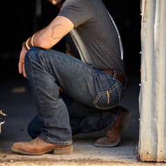 Amos Cowboy Boot Men - SORREL CRUNCH/ARMY GREEN