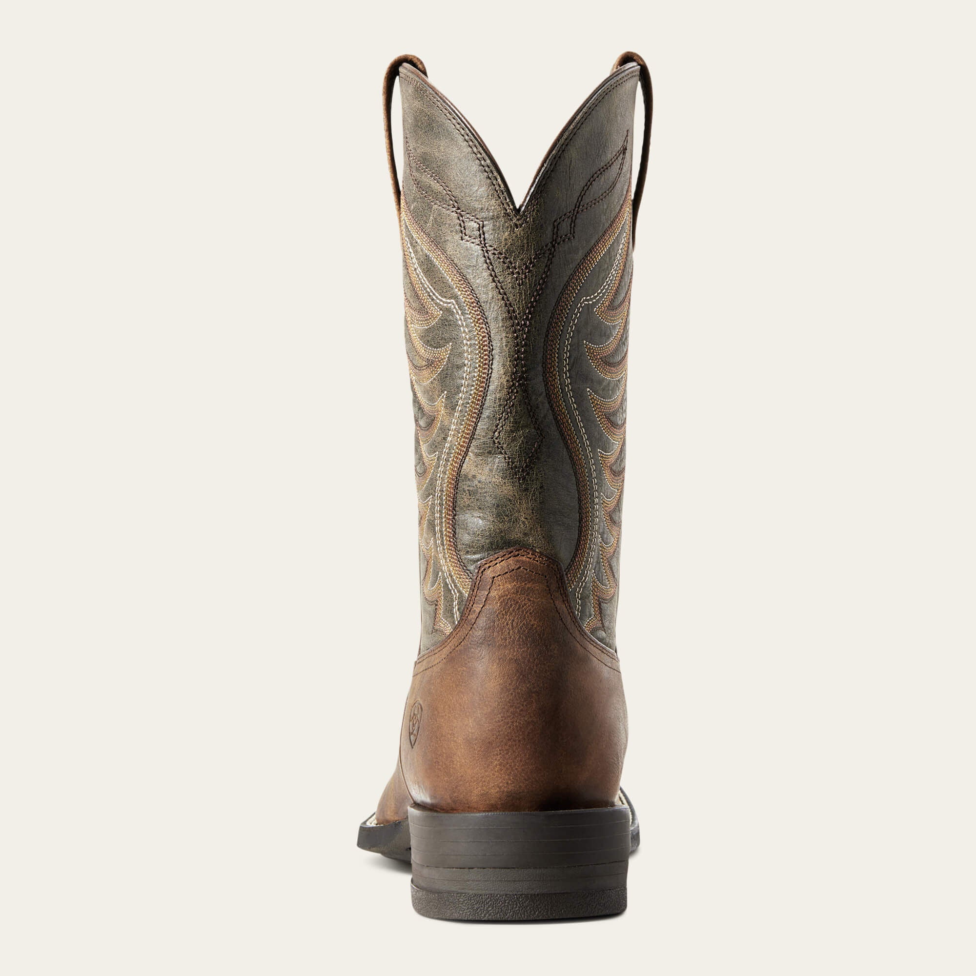 Amos Cowboy Boot Men - SORREL CRUNCH/ARMY GREEN