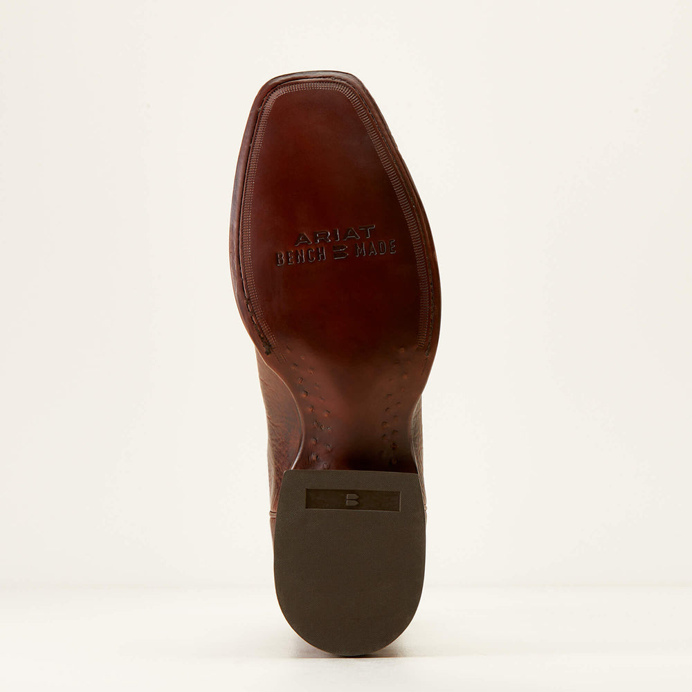 Bench Made Stilwell Cowboy Boot Men - SADDLE BROWN BISON