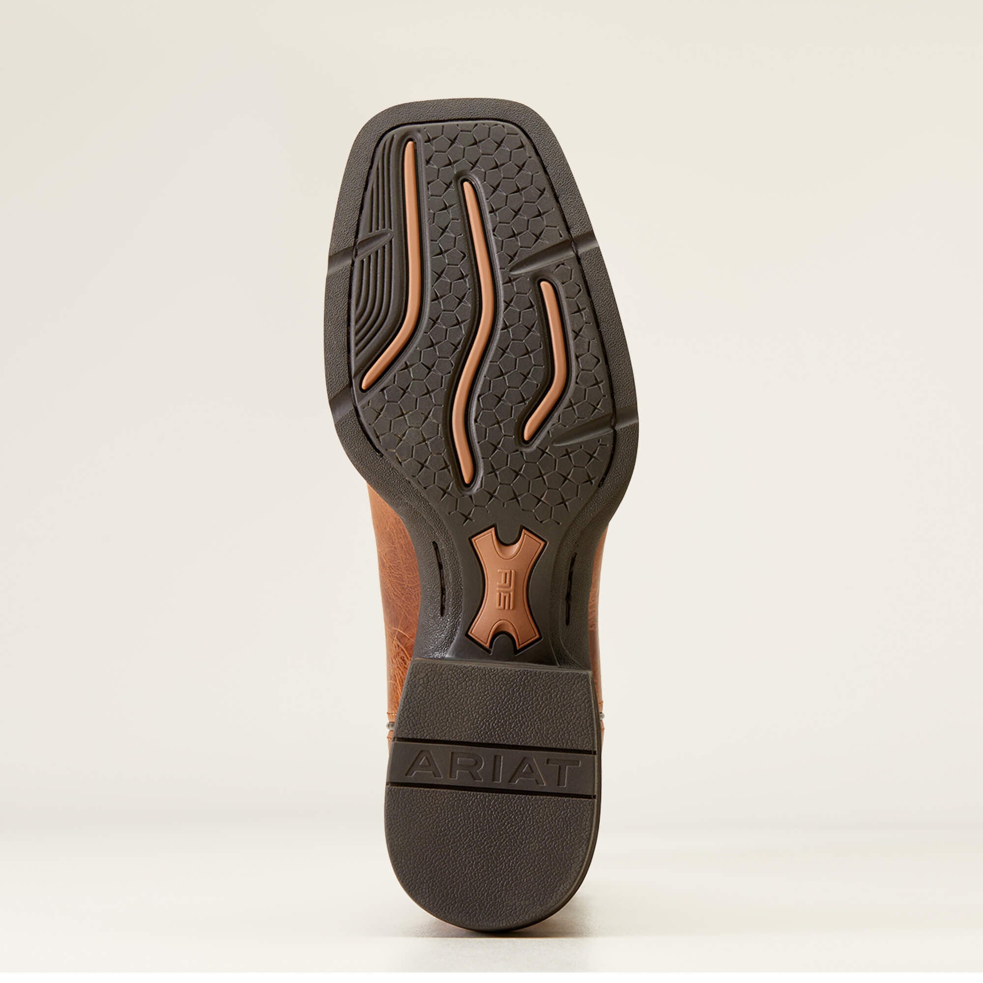 Sport Cool VentTEK Cowboy Boot Men - DARK TAN/TWO TONE TAN