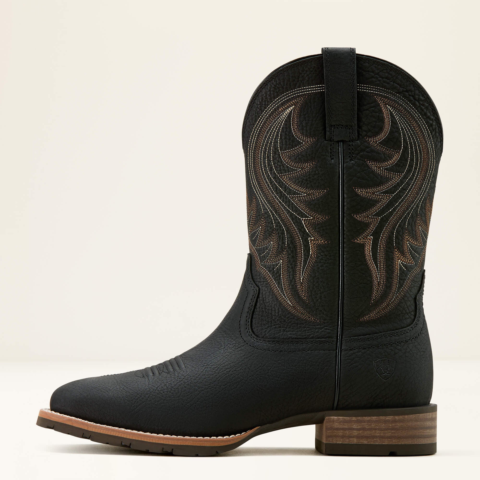 Hybrid Rancher Cowboy Boot Men - JASPER BLACK