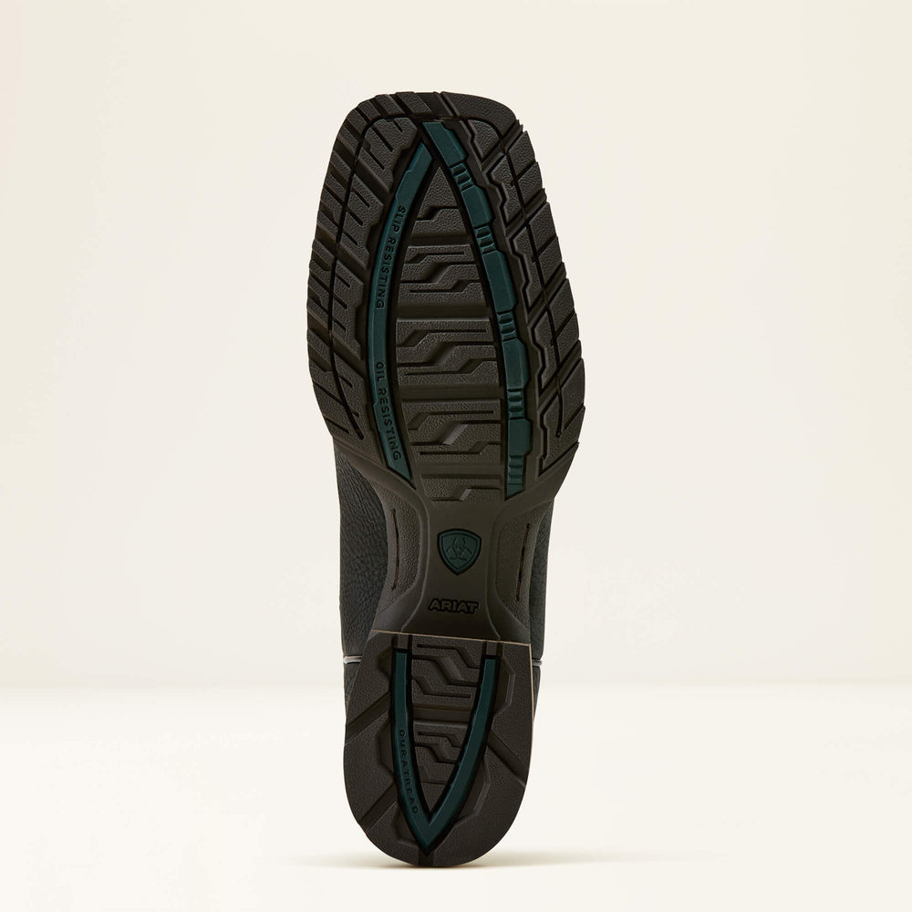 Hybrid Rancher Cowboy Boot Men - JASPER BLACK