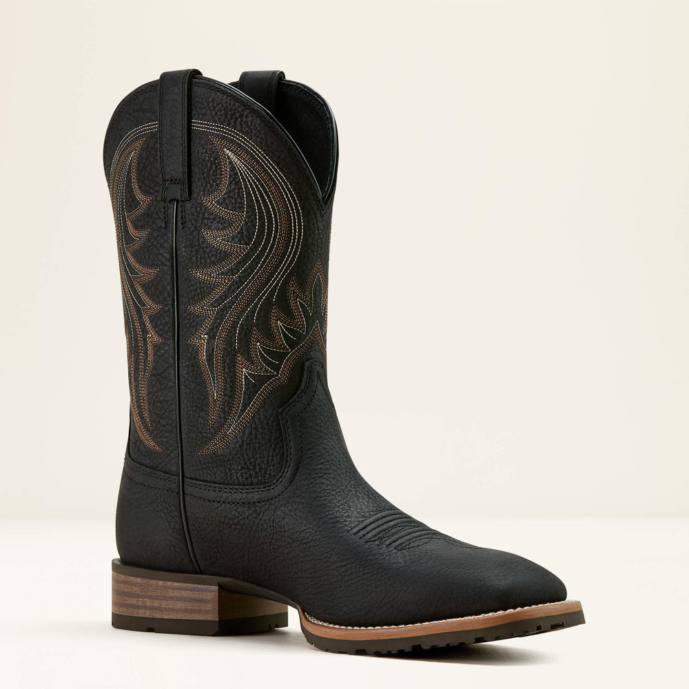 Hybrid Rancher Cowboy Boot Men - JASPER BLACK
