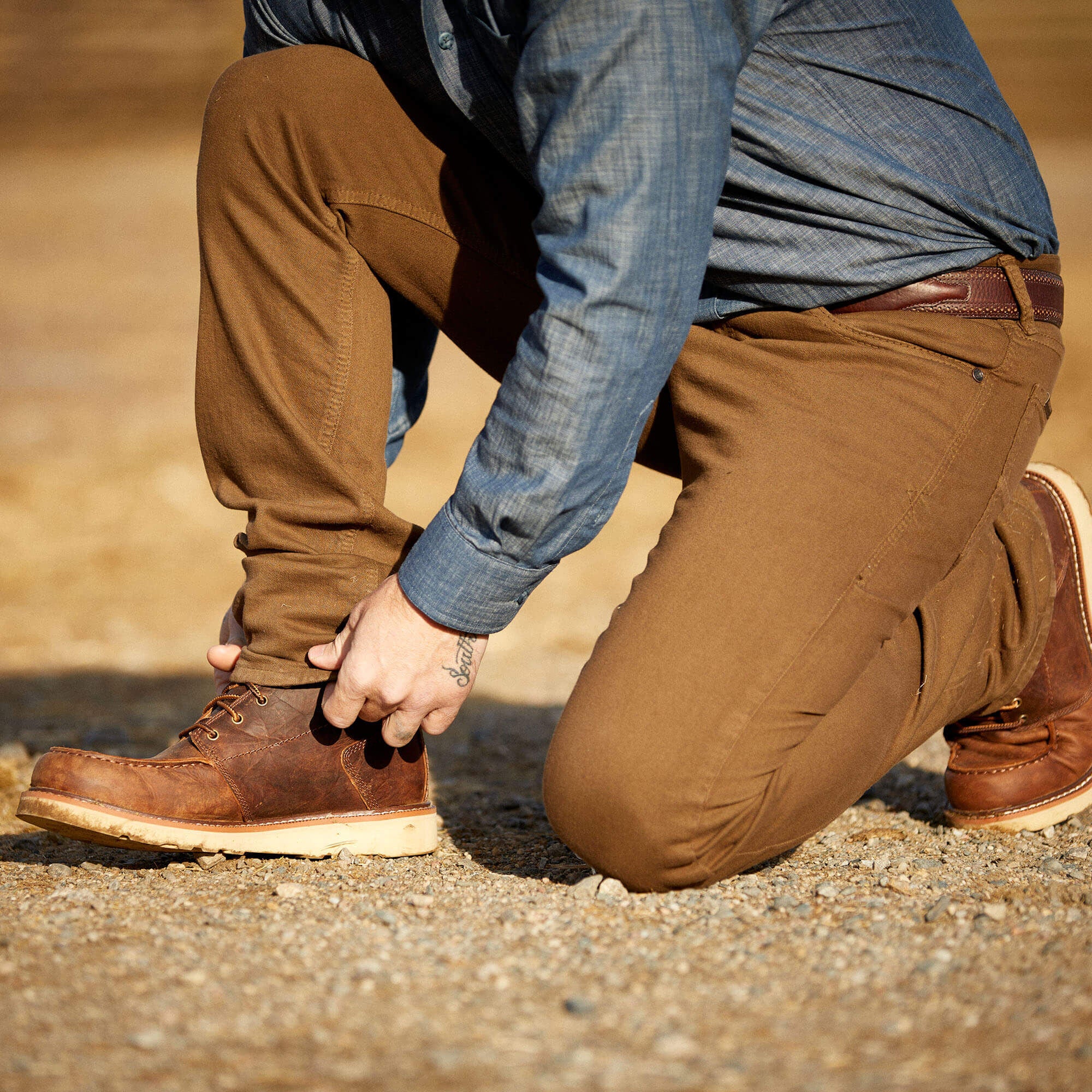 Recon Lace Boot Men - BARN BROWN