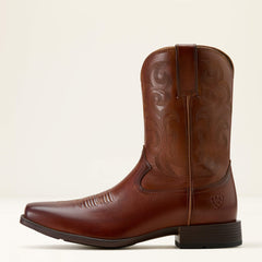 Bodie Western Boot Men - BITTER BROWN