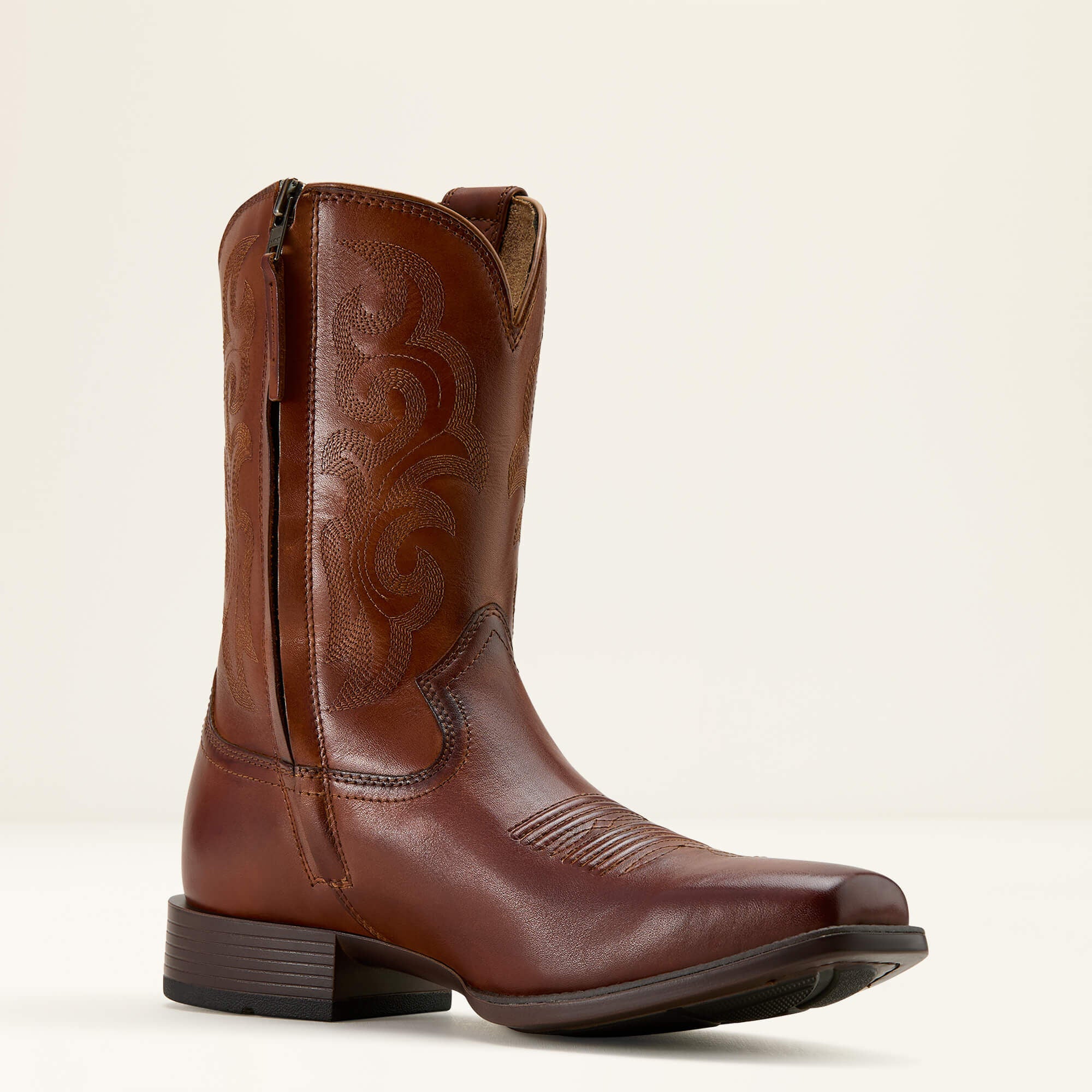 Bodie Western Boot Men - BITTER BROWN