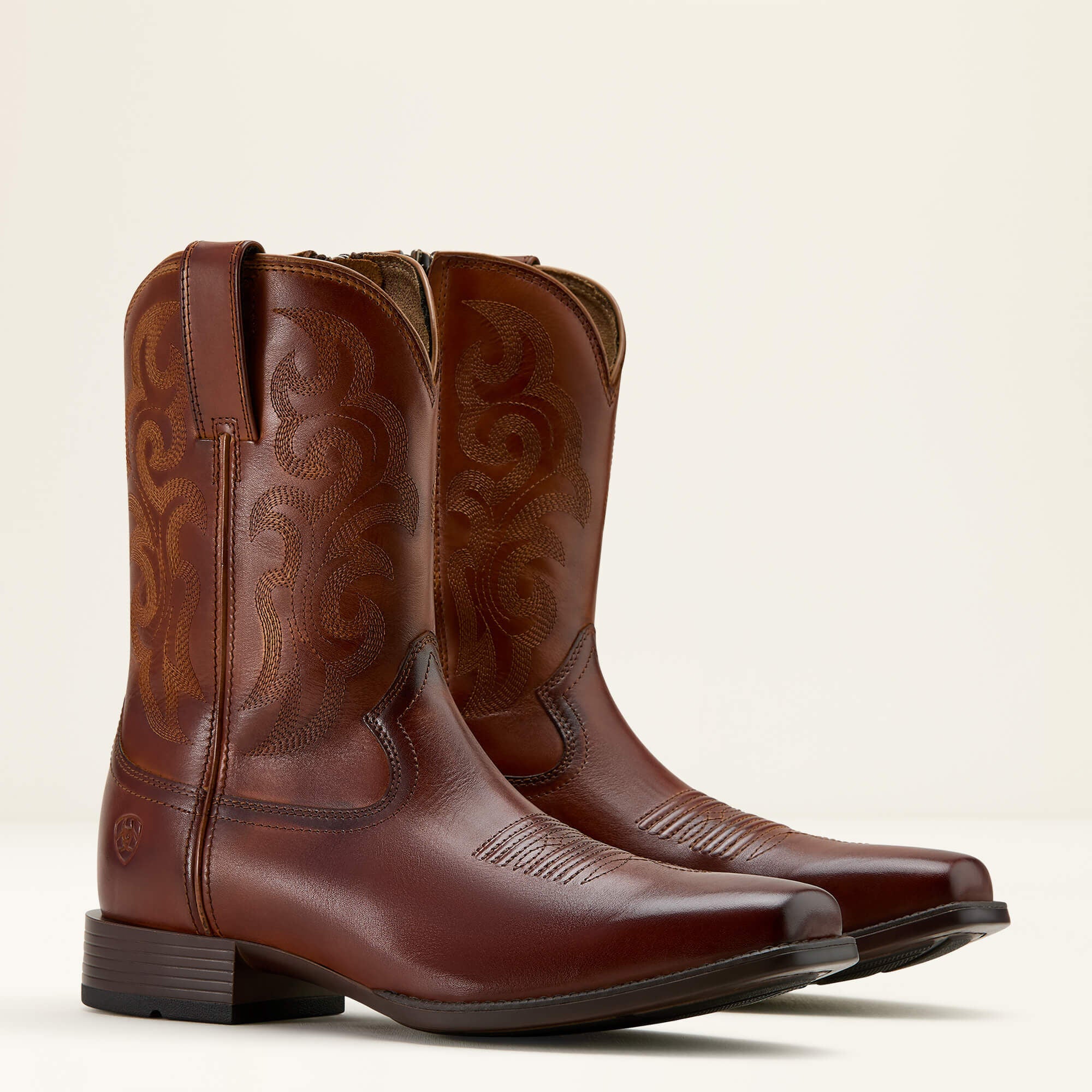 Bodie Western Boot Men - BITTER BROWN
