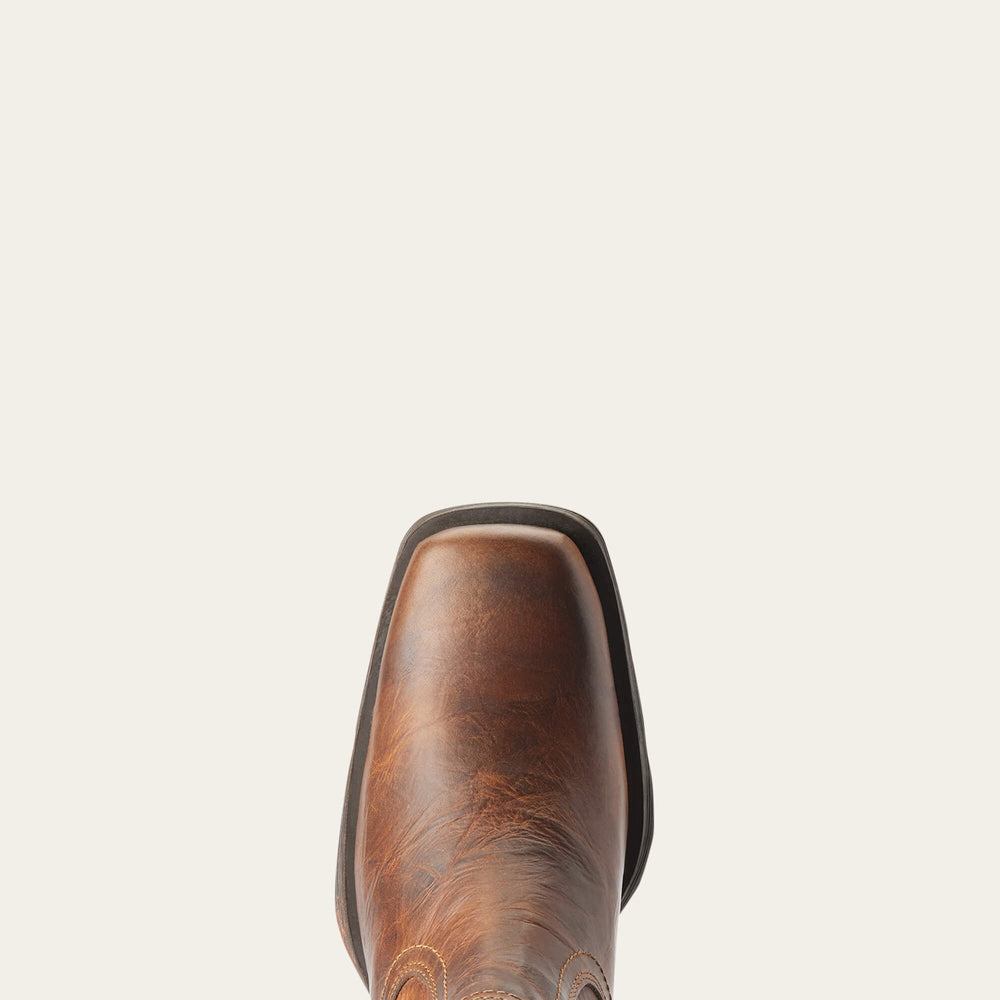Midtown Rambler Square Toe Chelsea Boot Men - BARN BROWN