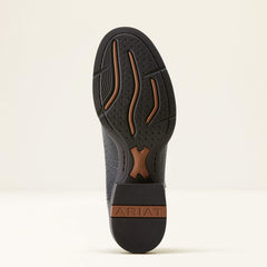 Sport Stratten Cowboy Boot Men - BLACK ADOBE/WEATHERED CHESTNUT