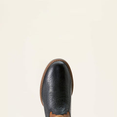 Sport Stratten Cowboy Boot Men - BLACK ADOBE/WEATHERED CHESTNUT