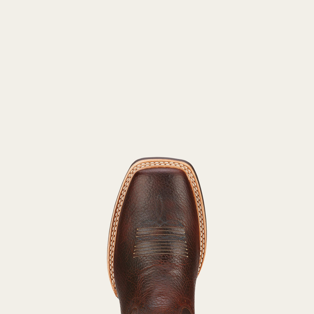 Quickdraw Western Boot Men - BROWN OILED ROWDY