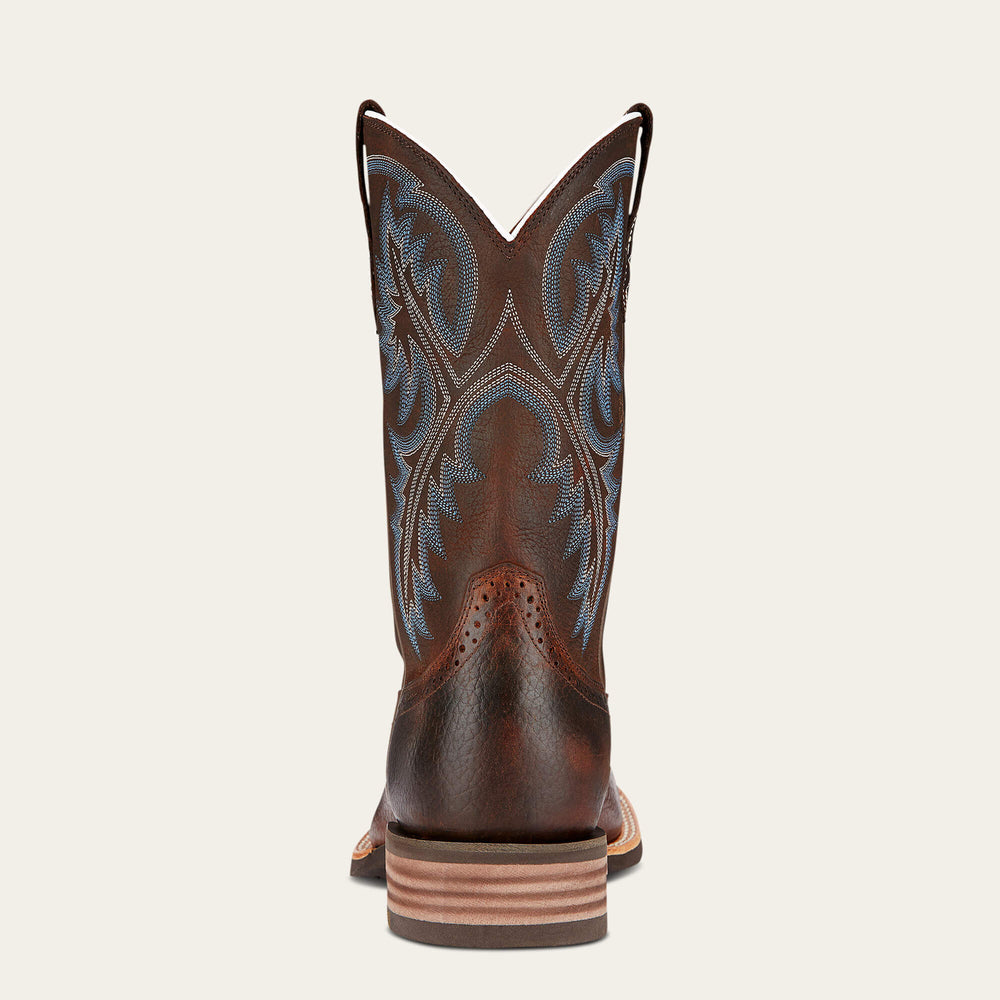 Quickdraw Western Boot Men - BROWN OILED ROWDY