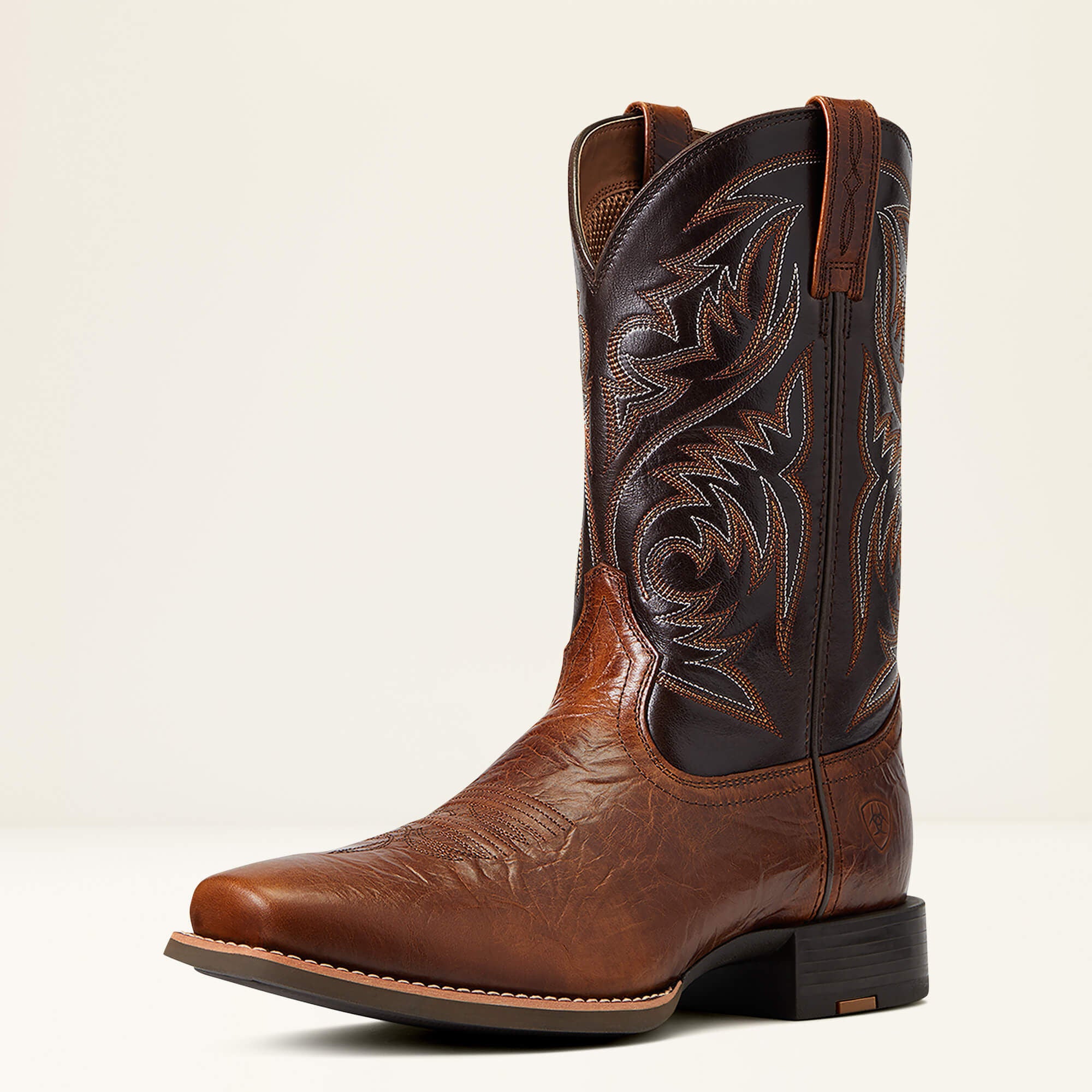 Sport Herdsman Cowboy Boot Men - PEANUT BUTTER/CHAGA BROWN