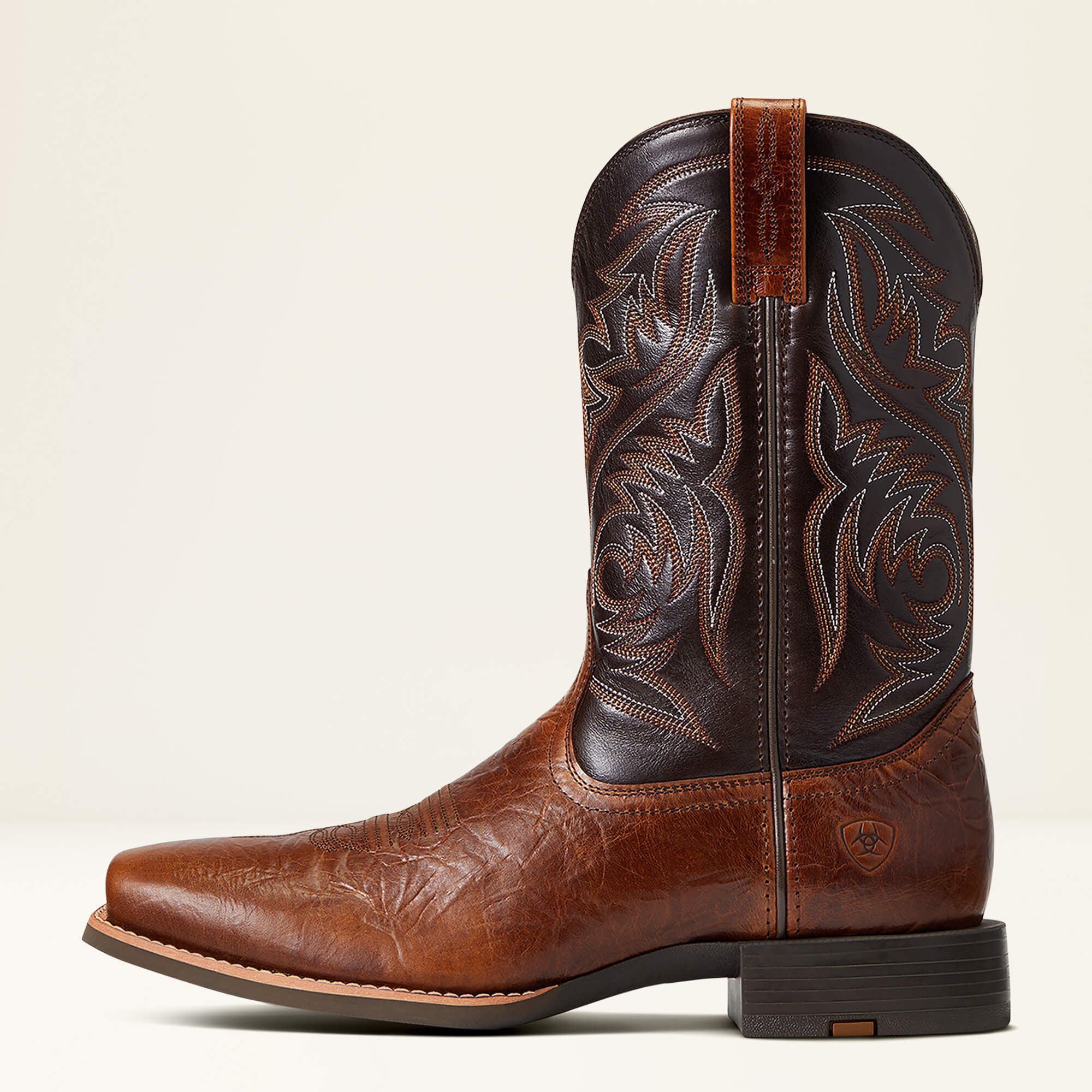 Sport Herdsman Cowboy Boot Men - PEANUT BUTTER/CHAGA BROWN