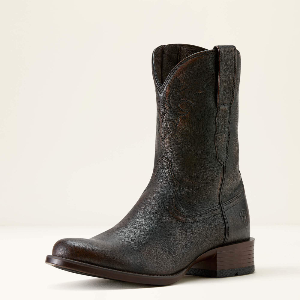 Sonoro Roper Toe Western Boot Men - CHOCOLATE TRUFFLE