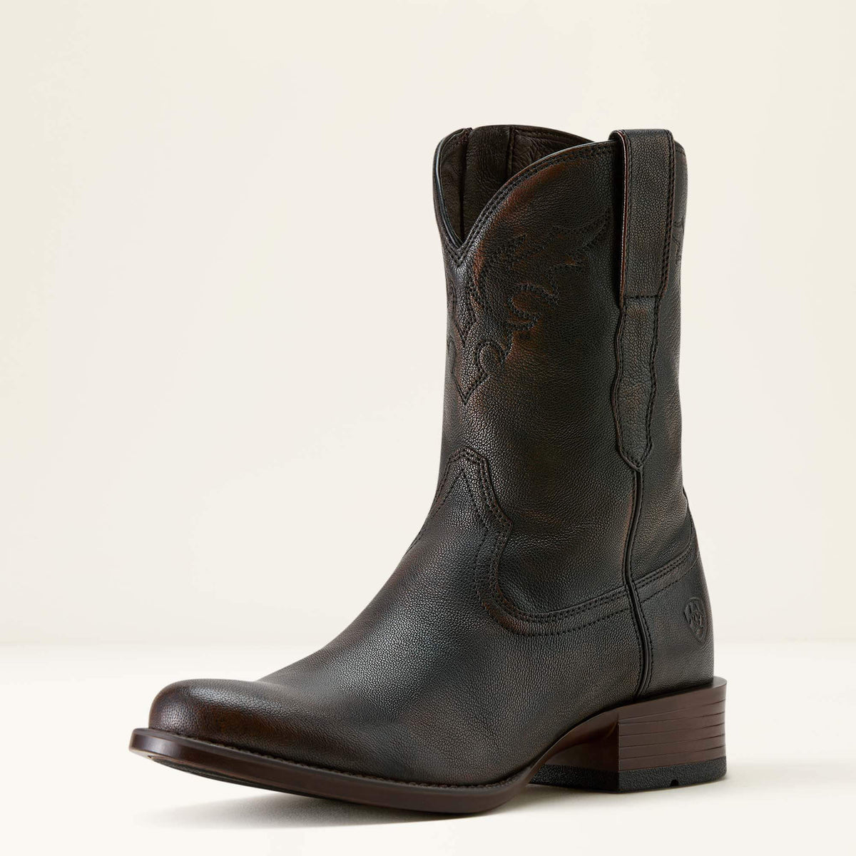 Sonoro Roper Toe Western Boot Men - CHOCOLATE TRUFFLE