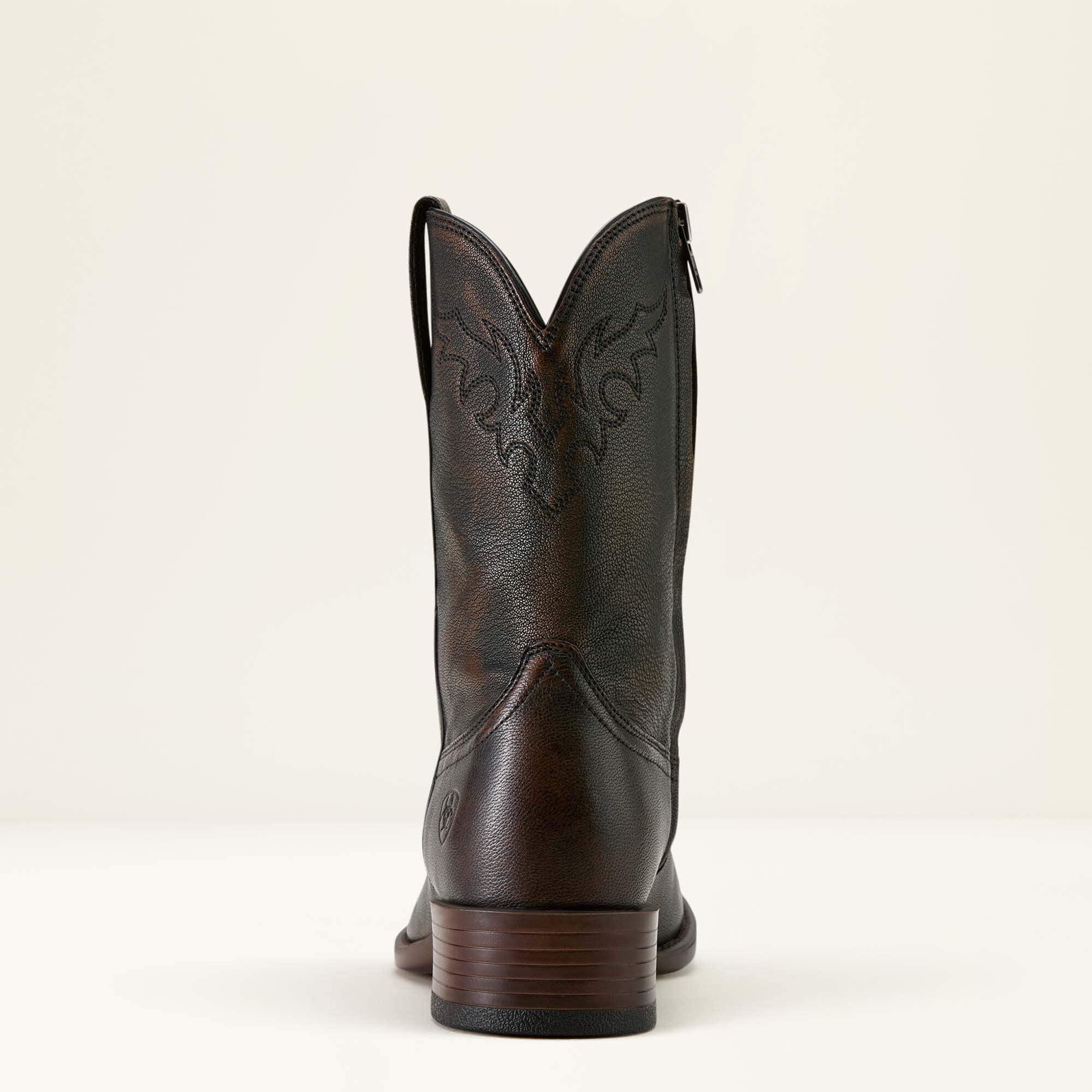 Sonoro Roper Toe Western Boot Men - CHOCOLATE TRUFFLE