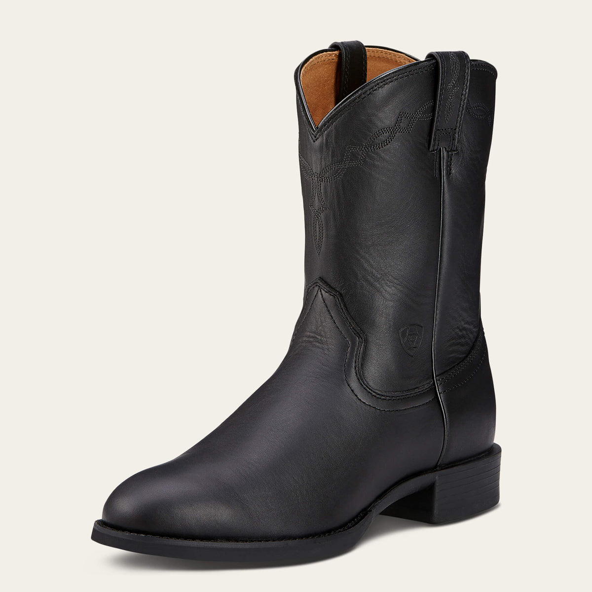 Heritage Roper Western Boot Men - BLACK