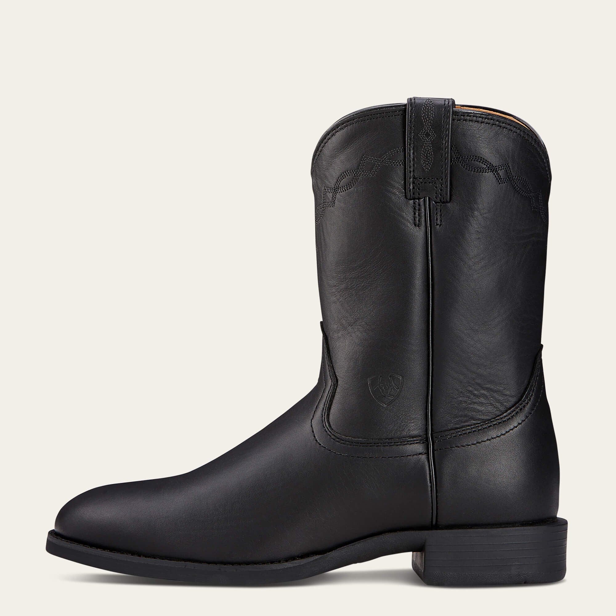 Heritage Roper Western Boot Men - BLACK