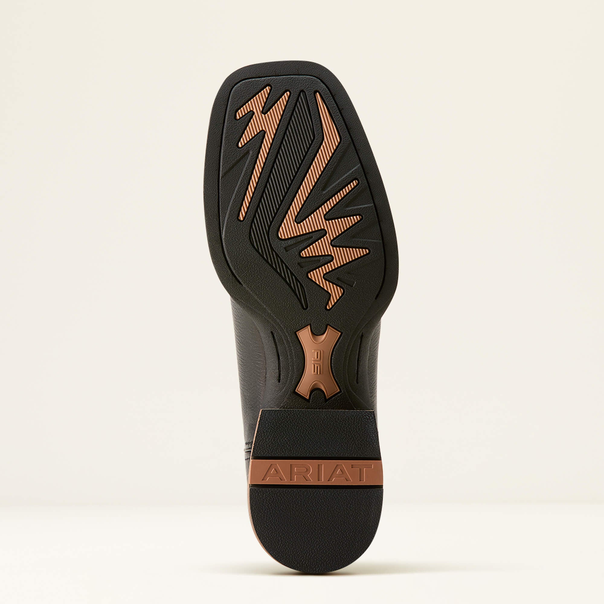 Ricochet Wide Square Toe Cowboy Boot Men - BLACK CARBON