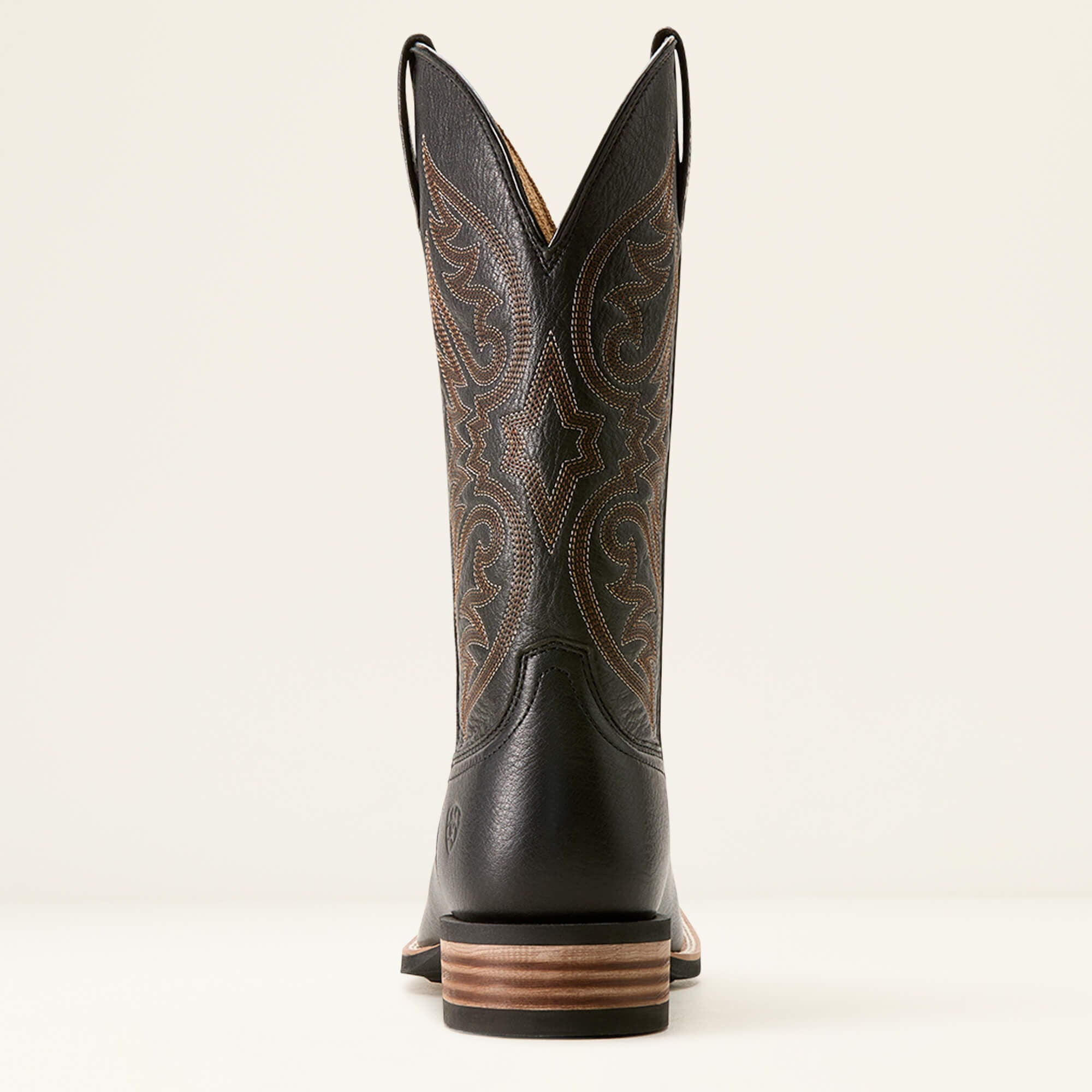Ricochet Wide Square Toe Cowboy Boot Men - BLACK CARBON