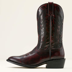 Willie Western Boot Men - BLACK CHERRY