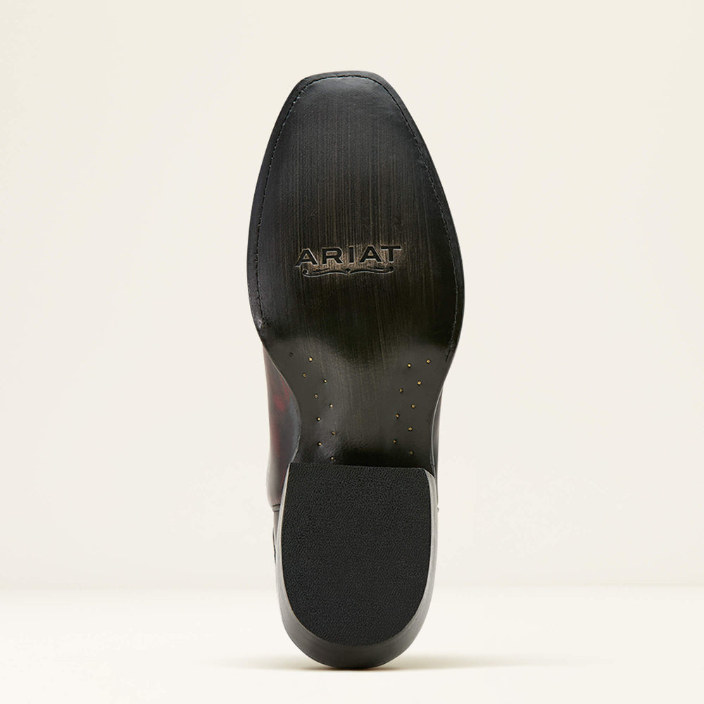 Willie Western Boot Men - BLACK CHERRY