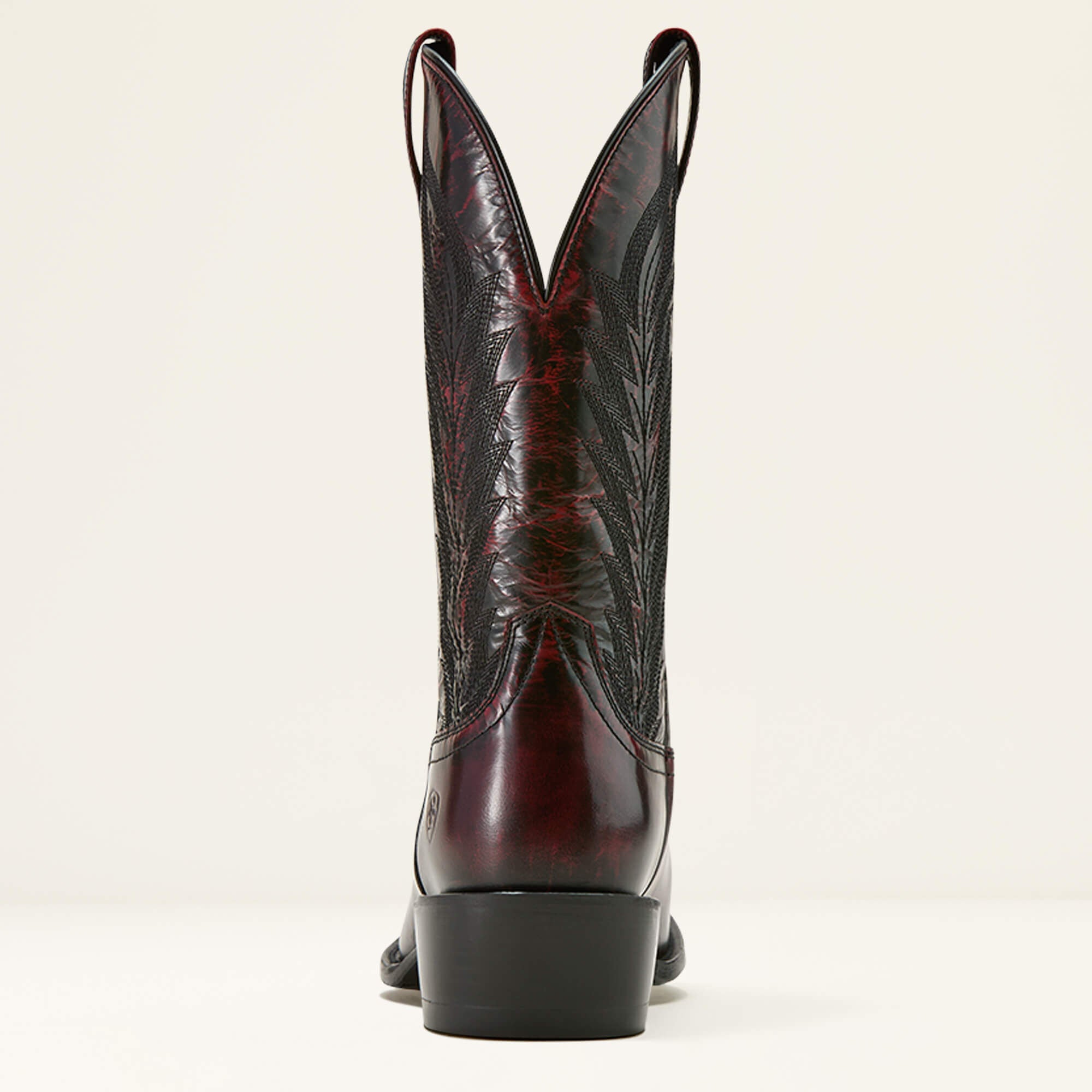 Willie Western Boot Men - BLACK CHERRY