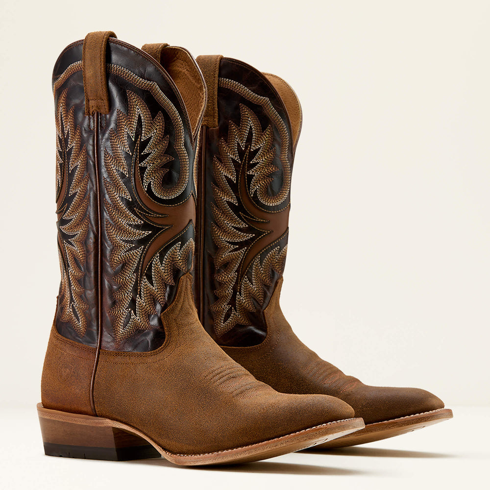 Futurity Royal Cowboy Boot Men - TUMBLIN TAN/OMAHA CHOCOLATE