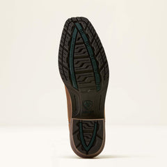 Hybrid Roughstock Square Toe Cowboy Boot Men - DISTRESSED BROWN