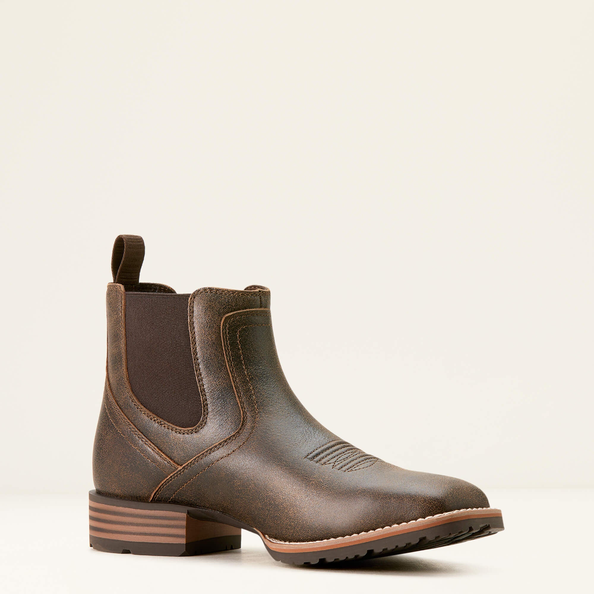 Hybrid Low Boy Wide Square Toe Chelsea Boot Men - ACORN
