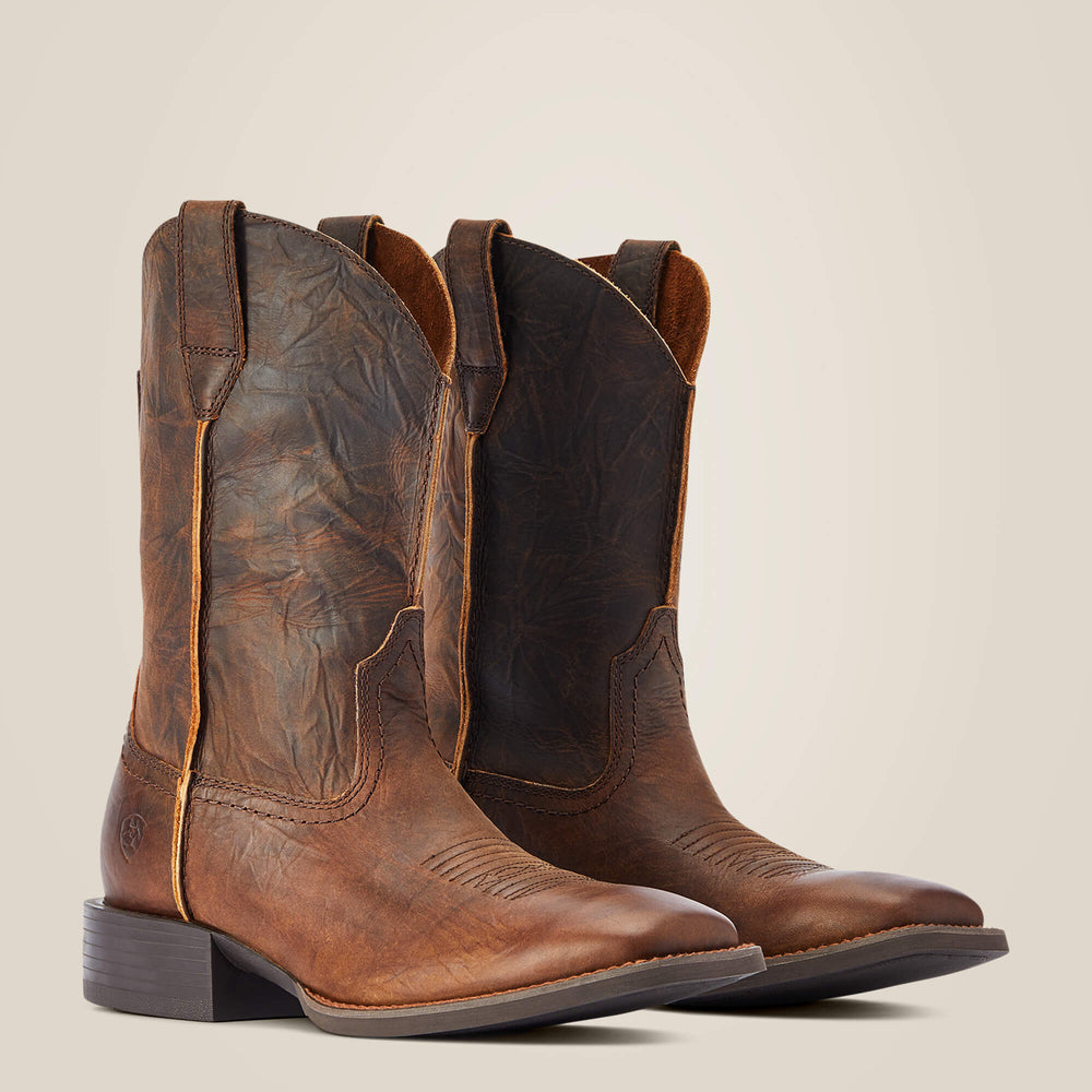 Sport Rambler Western Boot Men - BARTOP BROWN