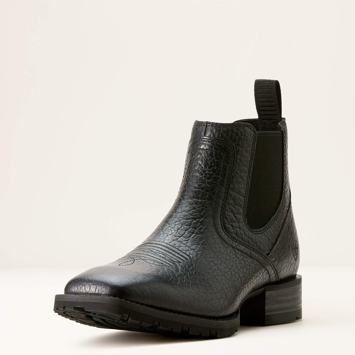 Hybrid Low Boy Wide Square Toe Chelsea Boot Men - BLACK ADOBE