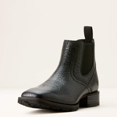 Hybrid Low Boy Wide Square Toe Chelsea Boot Men - BLACK ADOBE