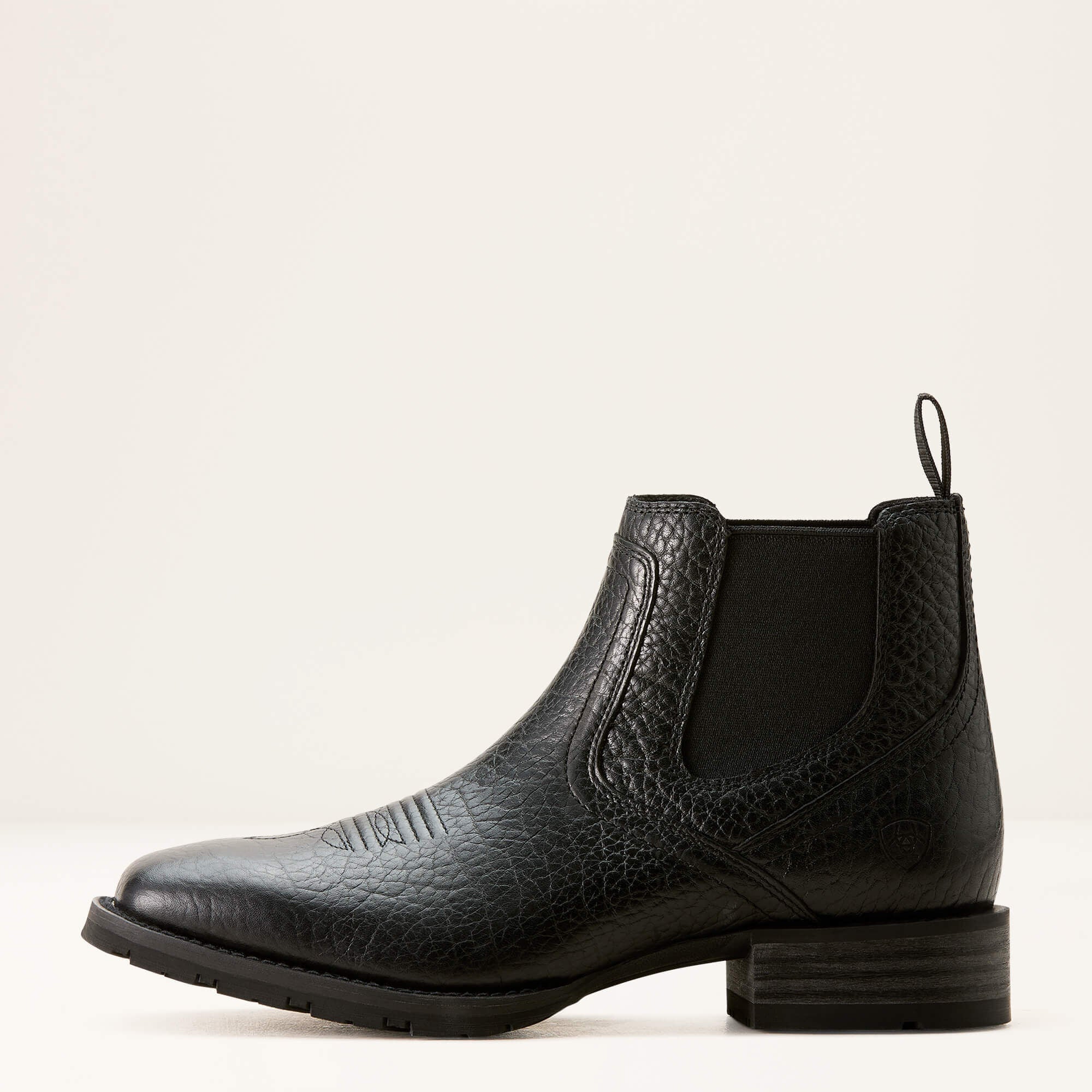 Hybrid Low Boy Wide Square Toe Chelsea Boot Men - BLACK ADOBE