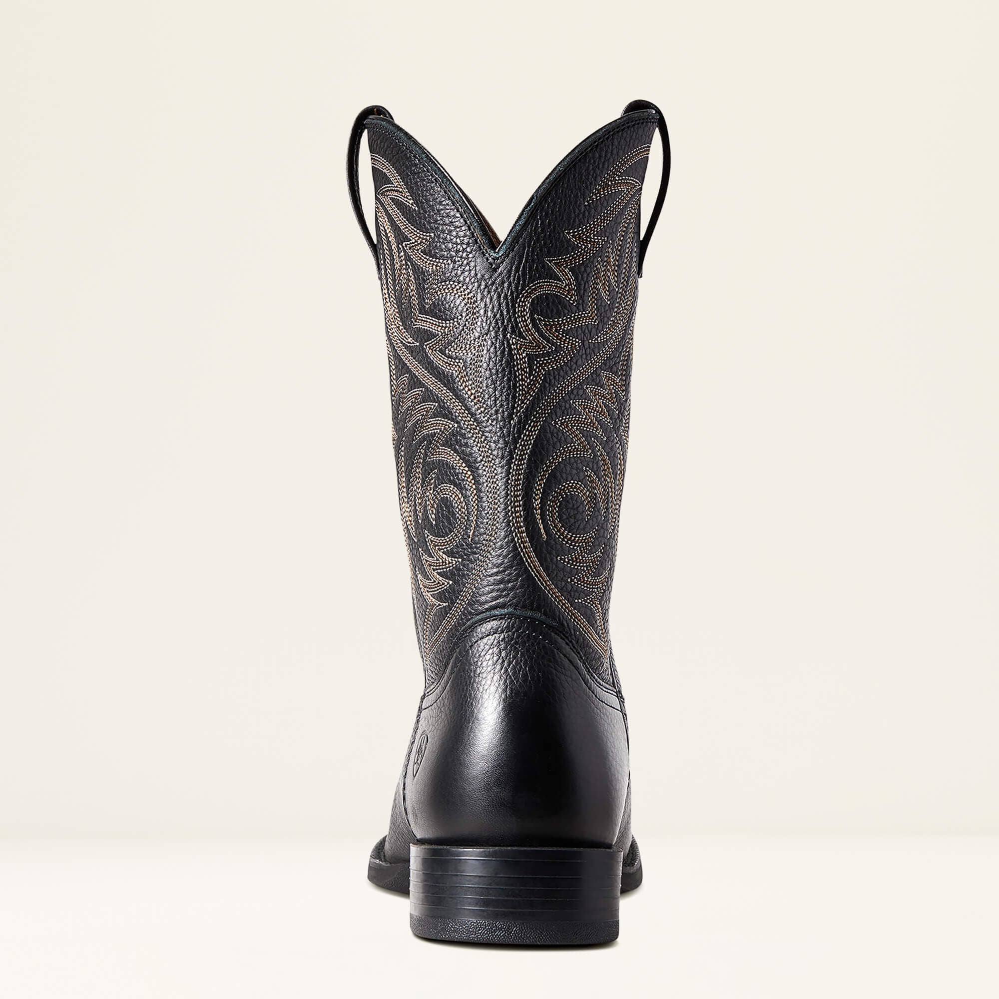 Sport Herdsman Western Boot Men - BLACK DEERTAN
