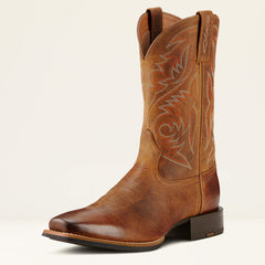 Sport Herdsman Cowboy Boot Men - POWDER BROWN