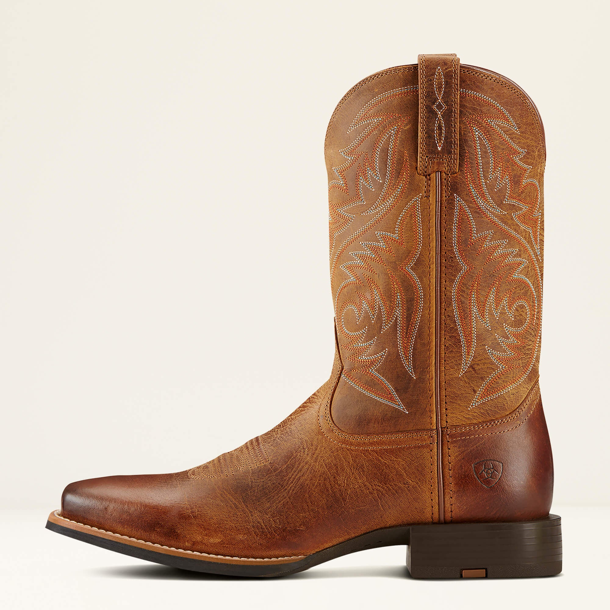 Sport Herdsman Cowboy Boot Men - POWDER BROWN
