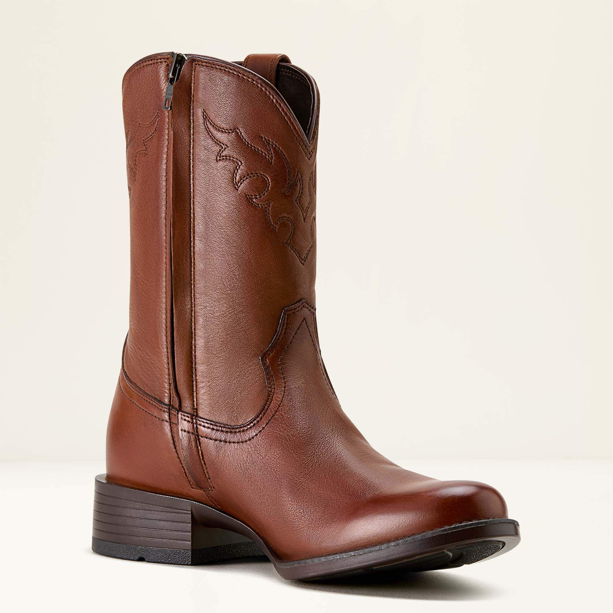 Sonoro Roper Toe Western Boot Men - CINNAMON BROWN
