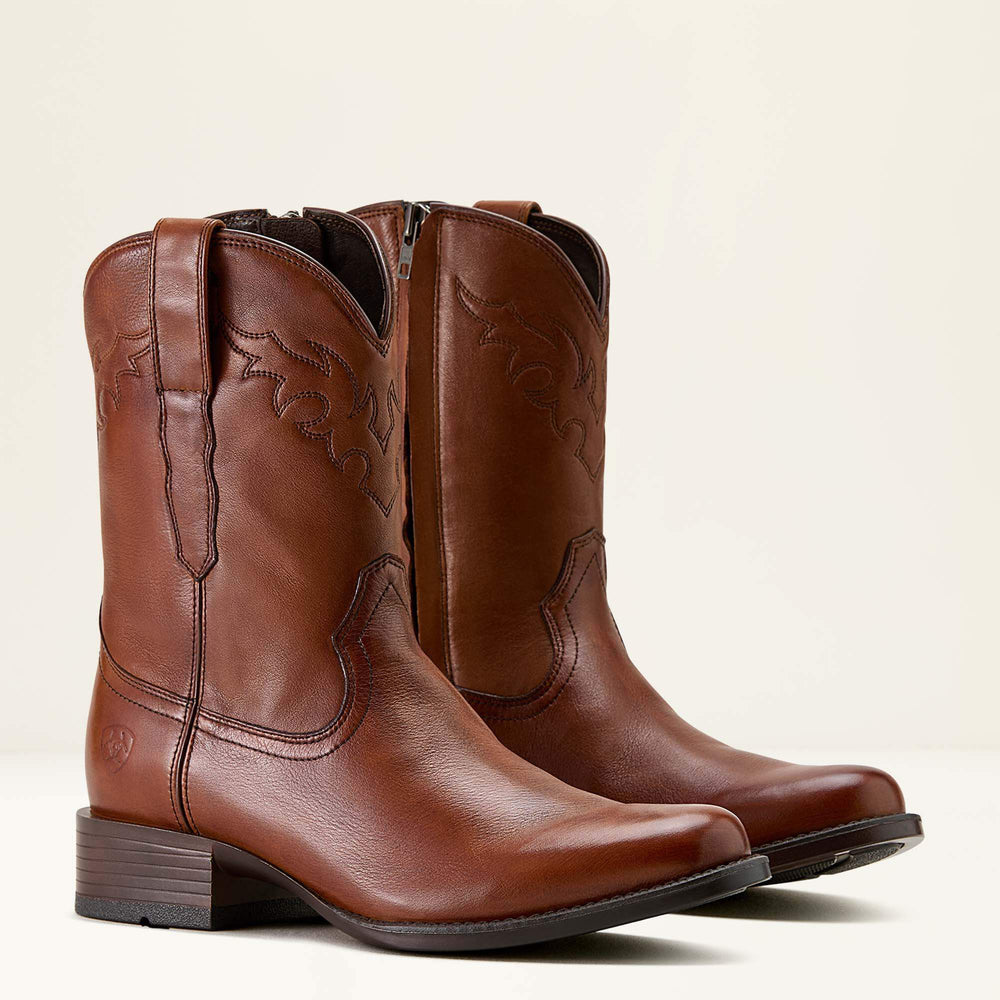 Sonoro Roper Toe Western Boot Men - CINNAMON BROWN